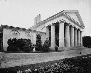 Lee Mansion - külső, 1860-80 alkotó: American Photographer
